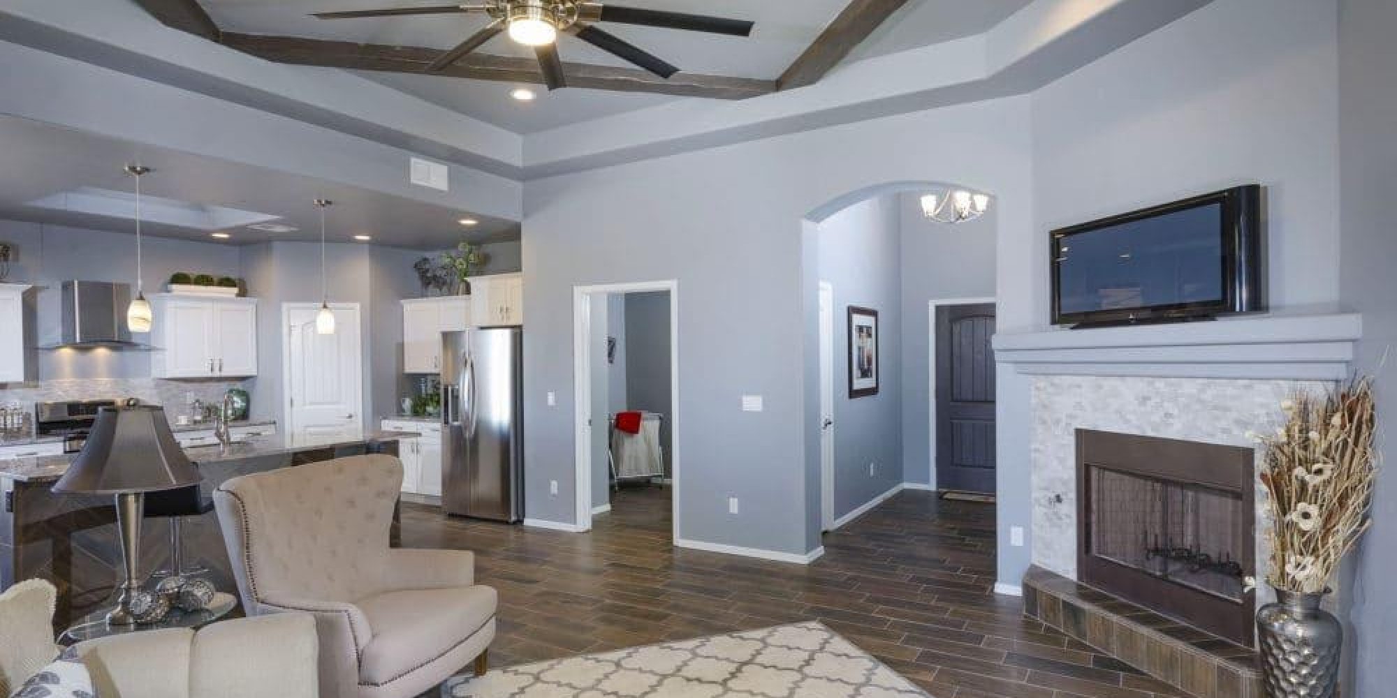 A beautifully redesigned living room Las Cruces